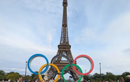 Paris in the Olympic Seine