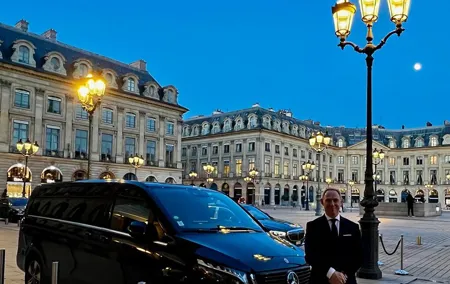 Transfer by luxury Mercedes from PARIS to => GENEVE or LAUSANNE with Cab-Bel-Air