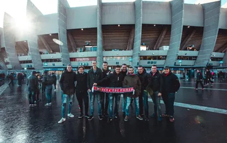 Paris Saint Germain Matchday Experience with local
