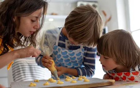 Kids in the Kitchen - Chouquettes near Eiffel Tower