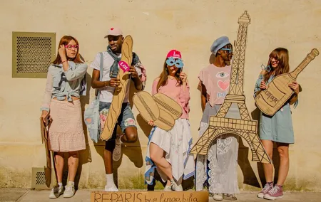 Eco Friendly Parisian Photoshoot