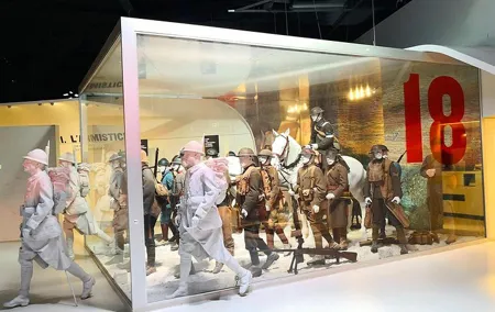 Trip from Paris to visit the Museum of the Great War aboard a Van (4/7 pax)