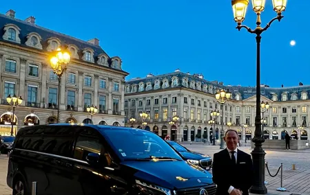 Private transfer by luxury Mercedes from PARIS to ==> CAEN with Cab-Bel-Air