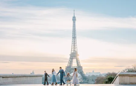 Paris - Family Photoshoot with Kid-Friendly Local Photographer