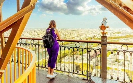 Best of Paris: Eiffel Tower Summit Floor & Sight Seeing Tour