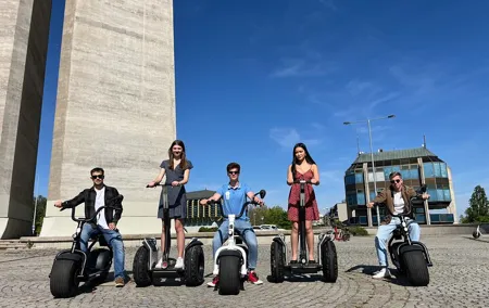 Prague Segway & E-Scooter Grand City Tour with Hotel Pick Up