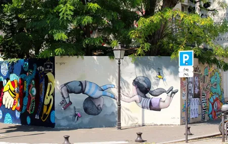 Paris Street Art at Butte-aux-Cailles