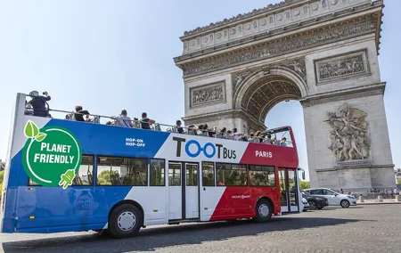 Full Day Paris VIP Open deck bus shopping Tour Private Pick up