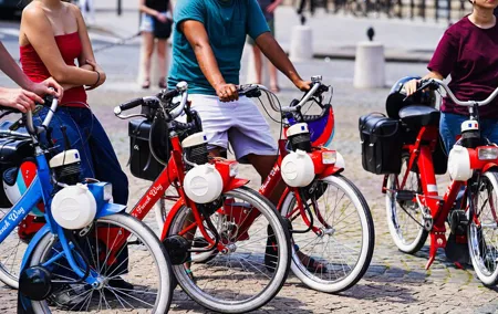 Private Tour of Chic Paris with Vintage French Bikes