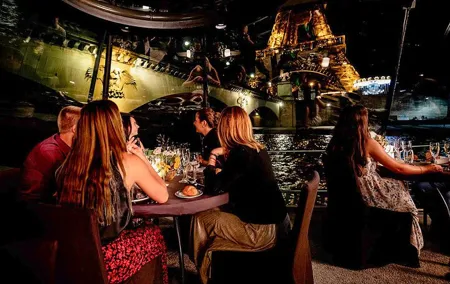 Bateaux Parisiens Seine River Dinner Cruise - French Premium Menu