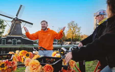 Amsterdam Cheese, Windmill & Countryside Bike Tour /E-bike Option