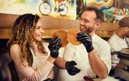 Amsterdam Traditional Dutch Syrup Waffle Making Workshop