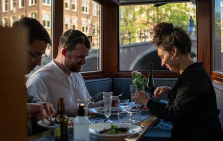 Amsterdam Private Dinner Cruise incl Drinks & 2-course Dinner 2hr