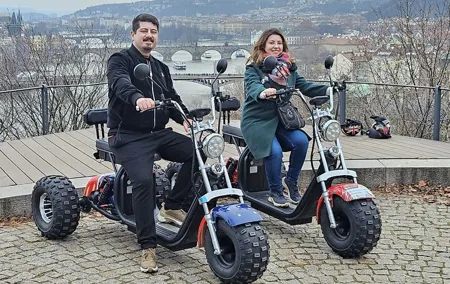 Grand City Tour on E-Trike in Prague