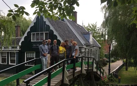Zaanse Schans windmill tour with Italian guide