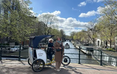 Explore Amsterdam in 1 Hour - Pedicab Tour - Rickshaw tour