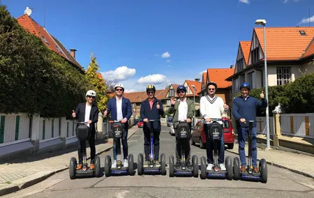 Live guided Castle and Monastery Segway Tour of Prague