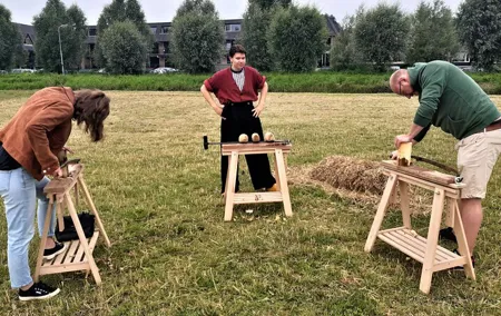 Private Workshop for Wooden Shoe Making in Simonehoeve