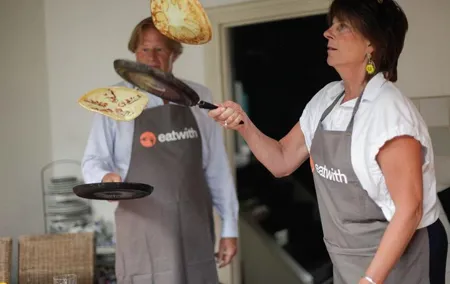 Learn to Make Dutch Pancakes in a Beautiful Amsterdam Canal House