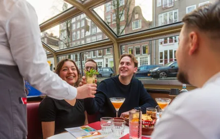 Amsterdam Evening Cocktail Cruise with snacks