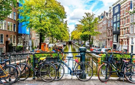 Amsterdam Art Walk & Paint Experience: From Jordaan to Vondelpark
