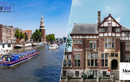Moco Museum Amsterdam Entry and 75-minute Canal Cruise