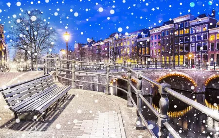 Christmas Walking Tour in Amsterdam
