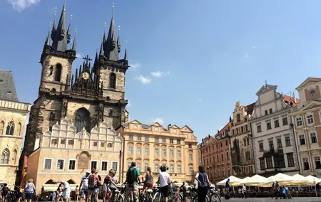 Prague: Classic City Bike Tour (small groups)