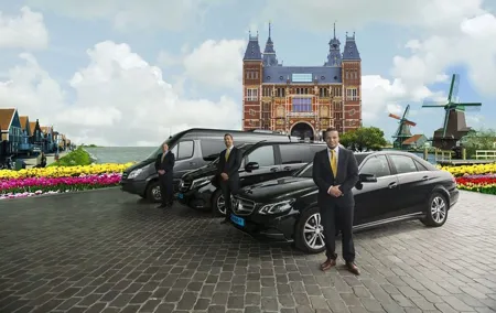 1-15 persons Taxi or Bus Transfer Amsterdam Airport to Antwerp