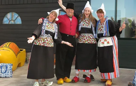 Dutch Experience in Volendam with Traditional Outfits