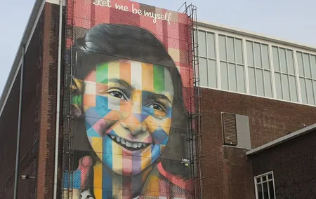 Anne Frank story, Jewish District Amsterdam, WW2