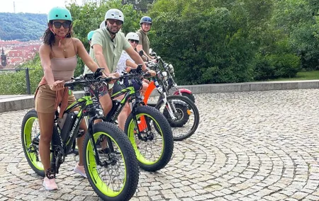 Electric Fat Bike Rental and Tours in Prague