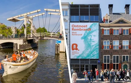 Amsterdam: Rembrandt Cruise & Rembrandt House Combination Ticket