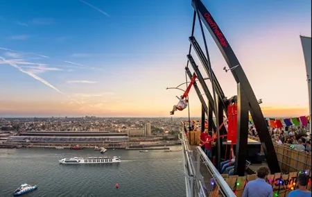 Amsterdam City Tour with Canal Cruise & A'dam Lookout with Drinks