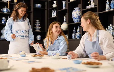 Amsterdam Traditional Dutch Blue Tile Painting Workshop