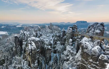 Winterland Tour to Bohemian and Saxon Switzerland from Dresden