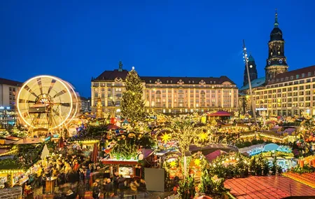 Private Custom Full day tour-Dresden Christmas Market & Bastei Saxon Switzerland