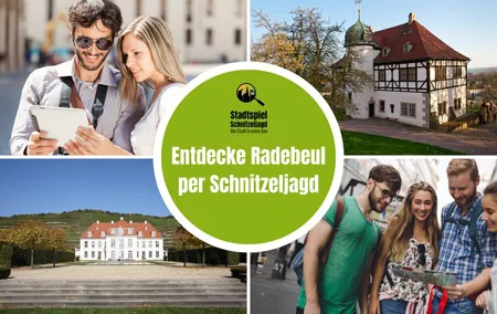 City game scavenger hunt Radebeul - independent city tour I discovery tour