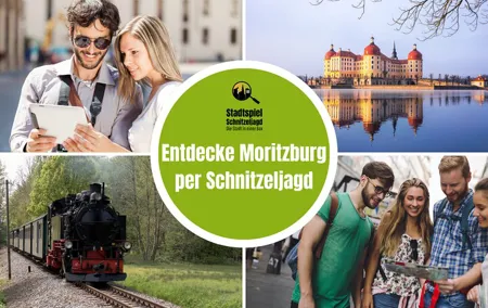City game scavenger hunt Moritzburg - independent city tour I discovery tour