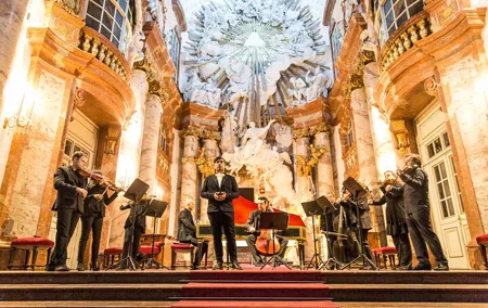 Classical concert Vivaldi 4 seasons in Karlskirche Vienna