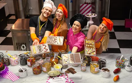Chocolate workshop in Chocolate Museum Vienna "BO-YO"