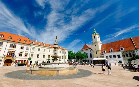 Bratislava Day Trip from Vienna With Catamaran Cruise on Danube