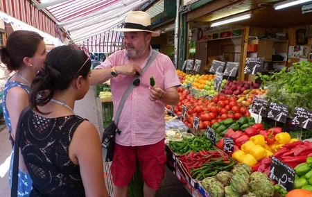 Peters Naschmarkt Enjoyment walks