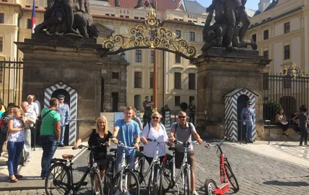 Radtour durch Prag auf Deutsch