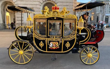 Vienna: 60 min. Imperial E-Carriage Sightseeing Tour with Drinks
