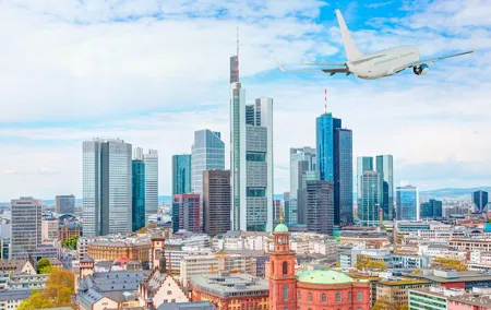 Prague to Frankfurt - Private Transfer with 2 hours of Sightseeing