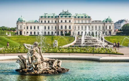 Upper Belvedere Palace Entrance and Live Guided Tour
