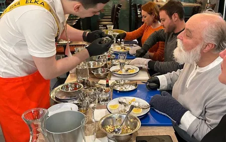 Oyster Masterclass at Chernomorka Restaurant