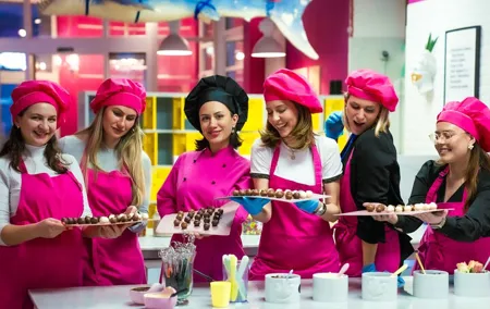 Mozart Kugel Workshop in Chocolate Museum Vienna "BO-YO"
