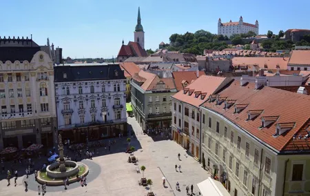 Group Half Day Tour from Vienna to Bratislava with a Local Guide